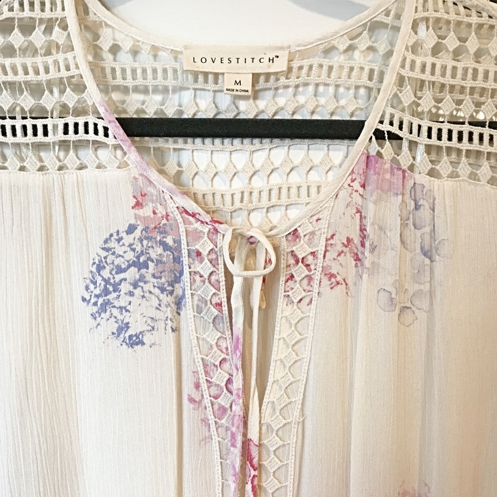 LOVE STITCH NWOT Drop Waist Dress